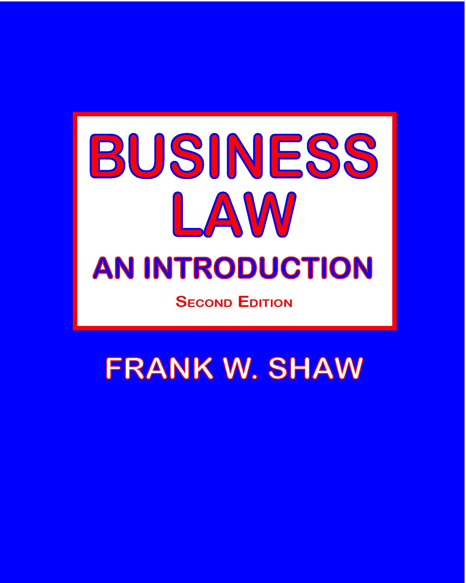 Business Law book cover